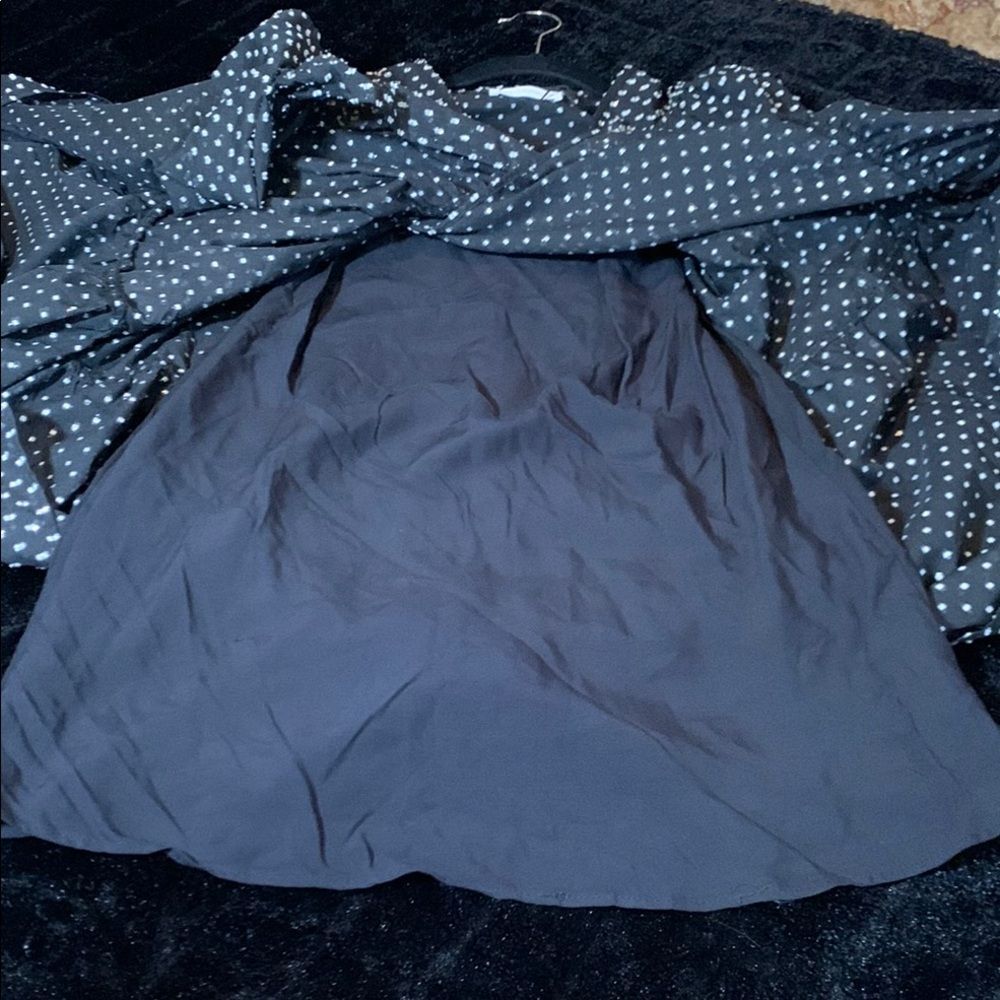 Zara Kids Black and Silver Party Dress Size 11-12 - Picture 6 of 9